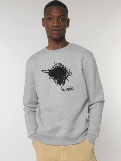 Sweat homme ''Et merde''