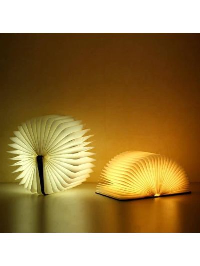 Livre Lampe LED, Lampe Livre 360° Pliante et Magnétique, Lampe