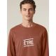 T-shirt manches longues homme "Etre avoir"