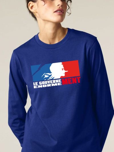 T-shirt manches longues homme "Gouvernement"