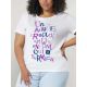 T-shirt femme "Un adulte créatif...."