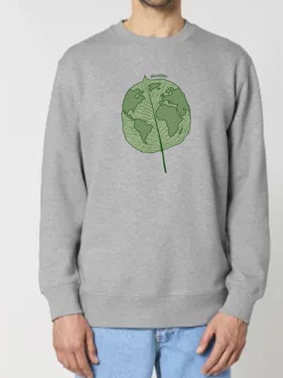 Sweat homme "Plan(è)te feuille"