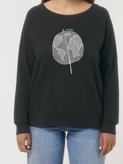 Sweat femme ''Planète Feuille''