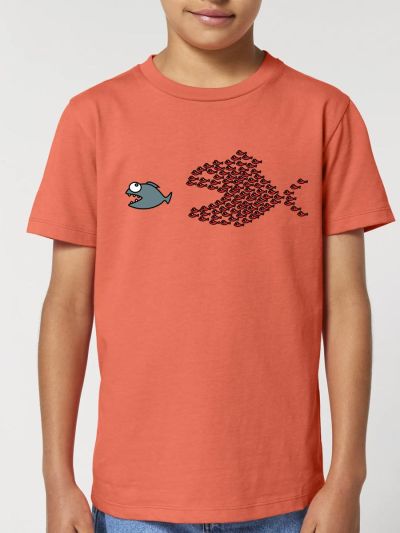 T-shirt enfant "Poissons unis"