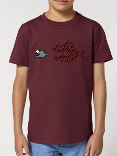 T-shirt enfant "Poissons unis"