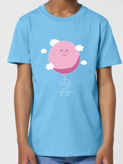 T-shirt enfant "La tête dans les nuages"