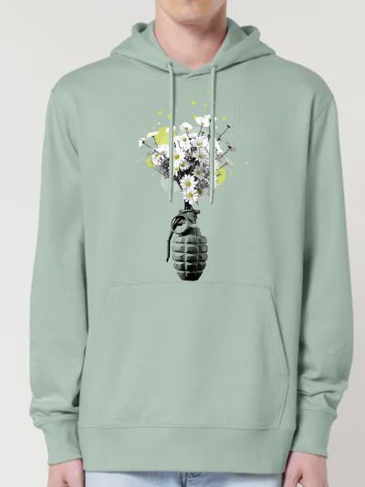 Sweat Homme "Flower Bomb"