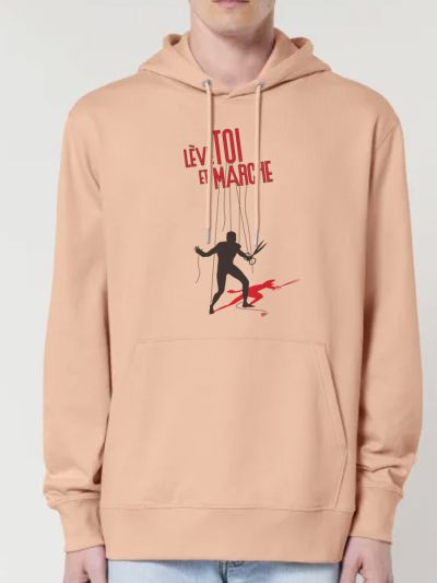 Sweat homme "Lève toi noir"