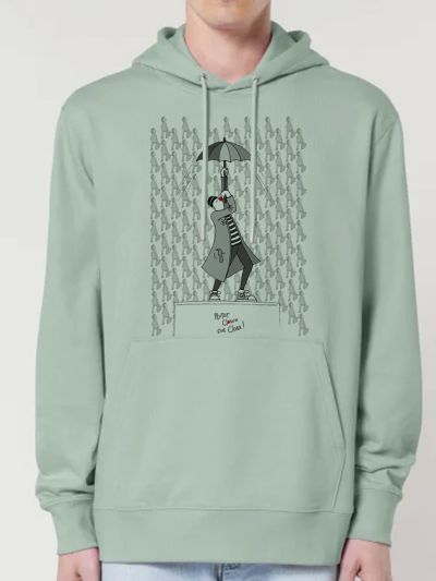 Sweat homme "Plutôt clown que clone"