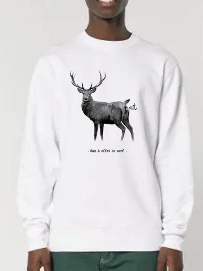 Sweat "Gaz a effet de cerf"