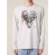 T-shirt manches longues homme "CERF D'AUTOMNE"