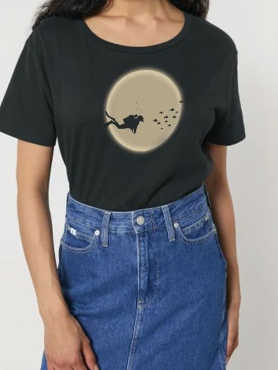 T-shirt femme "PLONGEUR DE L'ESPACE"