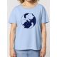 T-shirt femme "YING YANG CAT" by LeDuc