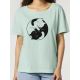 T-shirt femme "YING YANG CAT" by LeDuc