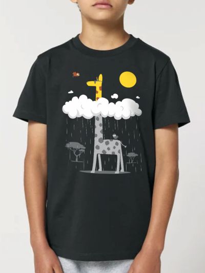 T-shirt enfant "GIRAFE AU SOLEIL" by LeDuc