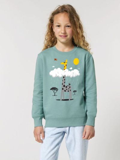 Sweat enfant "Girafe au soleil" by LeDuc