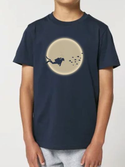 T-shirt manches courtes pour enfant "PLONGEUR DE L ESPACE" by LEDUC