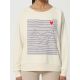 Sweat loose "BALEINE MARINIERE"